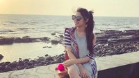 Dalam postingannya di Instagram, Eisha sangat jarang menandai dimana lokasi liburannya. (eishasingh/Instagram)