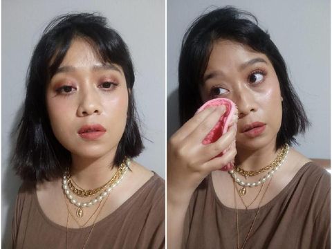 Mencoba Handuk Pembersih Makeup Harga Rp 300 Ribuan Vs Rp 90 Ribuan