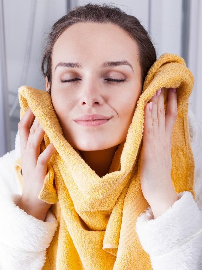 ilustrasi perawatan wajah, ilustrasi kecantikan