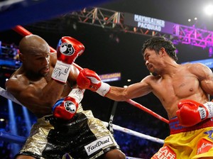 Bikin Video Rematch Palsu dengan Pacquiao, Mayweather Dibayar Rp 31 M