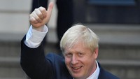 Johnson akan dilantik menjadi PM baru Inggris pada Rabu (24/7) waktu setempat. REUTERS/Toby Melville.