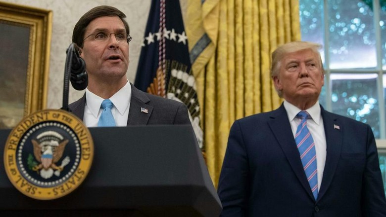 Mark Esper Dilantik Jadi Menhan AS, Pernah Jadi Tentara di Timur Tengah Mark Esper Dilantik Jadi Menhan AS, Pernah Jadi Tentara di Timur Tengah