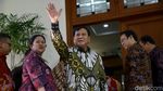 Senyum Semringah Megawati Saat Bertemu Prabowo