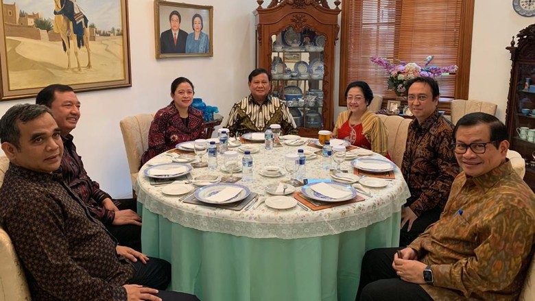 Megawati-Prabowo Ketemu, Waketum Gerindra: Top Mas BG! Megawati-Prabowo Ketemu, Waketum Gerindra: Top Mas BG!