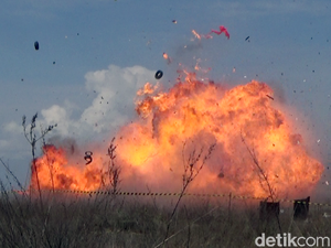 Puncak Latihan Angkasa Yudha 2019 TNI AU Ditutup Fire Power Demo
