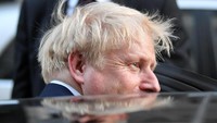 Johnson meraih 92.153 suara, sedangkan rivalnya, Menteri Luar Negeri Jeremy Hunt meraih 46.656 suara. REUTERS/Toby Melville.