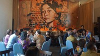 Di lantai Ground, terdapat Rustic Bistro n Bar. Traveler bisa bersantai sambil menikmati hidangan yang lezat di sini saat sarapan maupun makan siang. (Wahyu/detikcom)