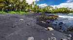 Foto: Pantai Pasir Hitam Legam, Cantik Juga