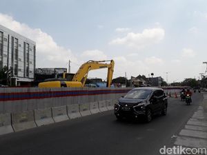 Lokasi Land Rover Terguling di Underpass Kentungan Sudah Dibuka