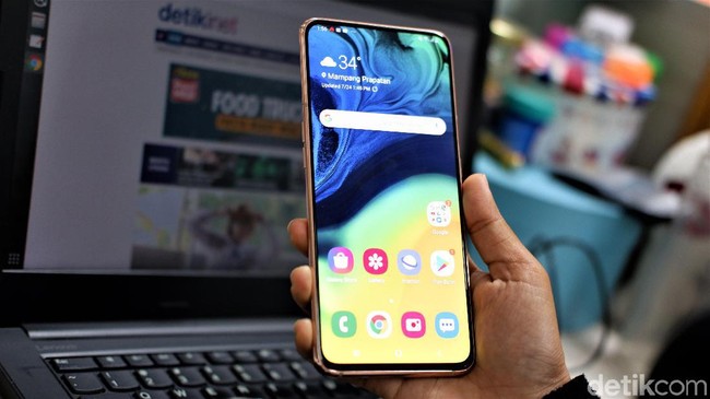 Samsung Galaxy A80, Unik dengan Kamera Pop-up Bolak-balik