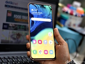 Samsung Galaxy A80, Unik dengan Kamera Pop-up Bolak-balik