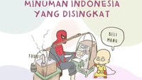 Kamus singkatan makanan ini dibuat oleh pemilik akun instagram @mangkokojo. Isinya adalah kamus grafis yang menjelaskan singkatan nama makanan dan minuman di Indonesia.  Foto: instagram @mangkokojo