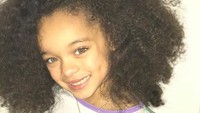 Banyak yang mengatakan bahwa wajah Alaa lebih mirip dengan Rihanna dibandingkan dirinya saat masih kecil. Dok. Instagram/iambriakay_