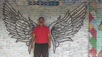Bahkan, ada beberapa spot selfie di kampung warna-warni (Eko/detikcom)