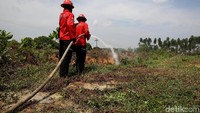 Beginilah kesiapan APP Sinar Mas dalam mencegah dan menanggulangi karhutla pada musim kemarau di Perawang, Kabupaten Siak, Riau, Kamis (25/7/2019).