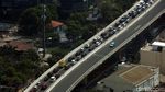 Kemacetan Mengular di JLNT Casablanca