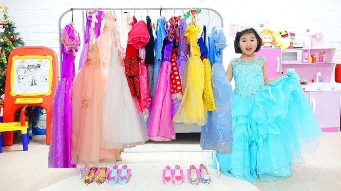 JUDI ONLINE YouTuber cilik Boram. Foto: Dok. YouTube