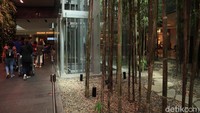Meski penuh kesan modern, suasana alam pun masih bisa ditemui di sini (Randy/detikcom)
