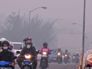 341 Titik Panas Terdeteksi di Sumatera, Riau Terbanyak