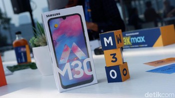 Inilah Samsung Galaxy M30. Foto: Adi Fida Rahman/detikINET