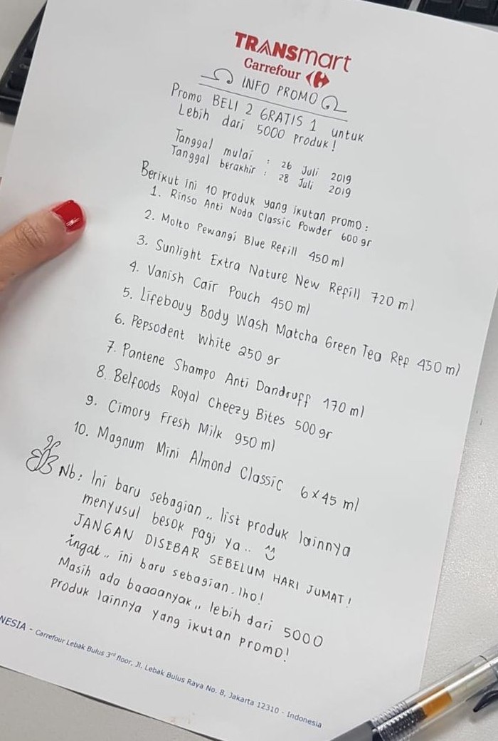 Mau Bocoran Produk Promo Beli 2 Gratis 1? Lihat di Sini!