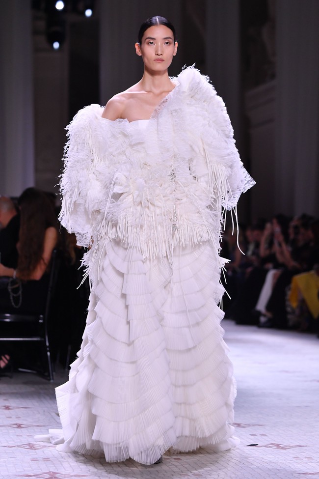 Fashion show Givenchy Couture Fall 2019. Paris Fashion Week 2019. Prancis. Foto: Pascal Le Segretain/Getty Images