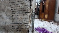 Sebagian rumah warga telah kosong ditinggal penghuninya.