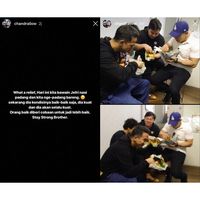 Dijenguk Teman-temannya, Jefri Nichol Pesta Nasi Padang 