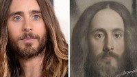 Banyak yang terpukau dengan hasilnya, seperti pada lukisan Jared Leto.  Dok. Aipotrait