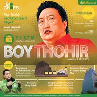 Boy Thohir, Komisaris Baru Gojek