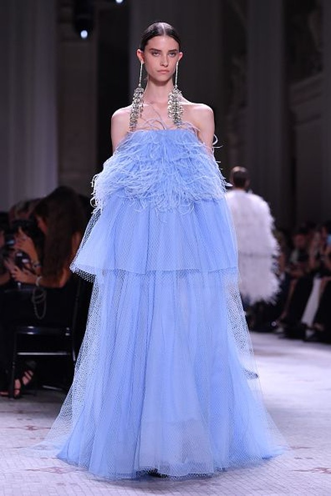 Fashion show Givenchy Couture Fall 2019. Paris Fashion Week 2019. Prancis. Foto: Pascal Le Segretain/Getty Images