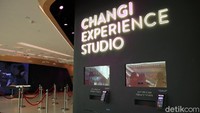 Inilah Changi Experience Studio, wahana yang mengajak traveler mengenal Bandara Changi dengan permainan interaktif dan visual cantik (Johanes Randy/detikcom)