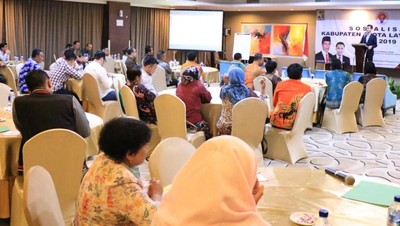 Suasana Sosialisasi Kabupaten Layak Pemuda 2019