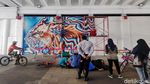 Keren! Mural Persahabatan Jakarta-Berlin Warnai Terowongan Kendal