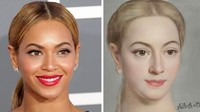 Seperti halnya pada lukisan Beyonce yang disebut jauh dari aslinya. Dok. Aipotrait