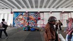 Keren! Mural Persahabatan Jakarta-Berlin Warnai Terowongan Kendal