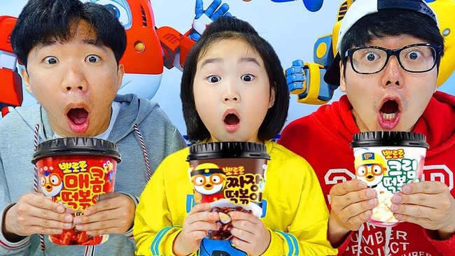 Banyaknya subscriber dan views pun membuat Boram dan keluarganya mendapatkan keuntungan dari ad sense, belum lagi berbagai brand yang memintanya jadi endorser produk mereka. Foto: Dok. YouTube