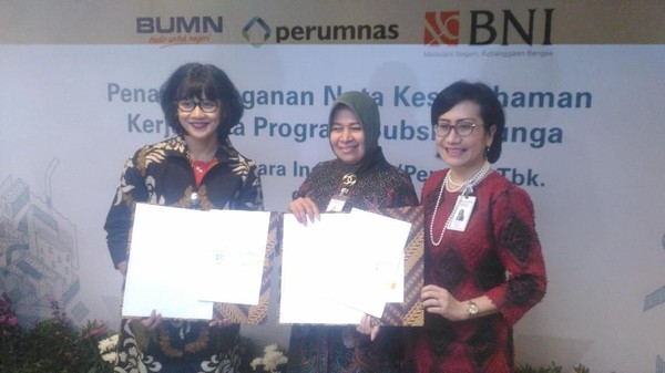 BNI Gandeng Perum Perumnas