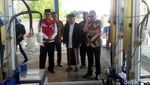 Berkacamata Hitam, Jonan Cek Stasiun Elpiji Milik Pesantren