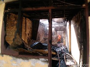 Video Asrama Polisi di Surabaya Terbakar