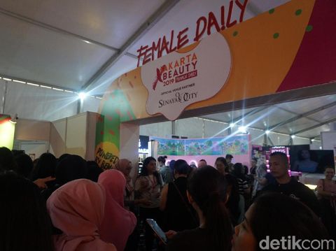 Beauty Enthusiast menyerbu Jakarta X Beauty 2019 di Senayan City. 