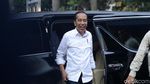 Senyum Jokowi dan Elite Koalisi di Rapat Pembubaran TKN