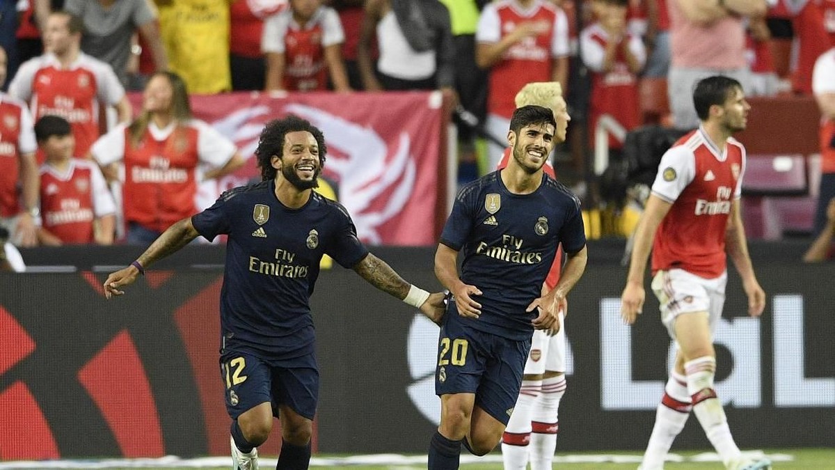 Marco Asensio begitu terpukul dengan cederanya (AP Photo/Nick Wass)