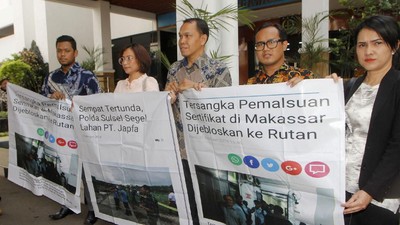 Desak Tuntaskan Tindak Pidana Pemalsuan Sertifikat