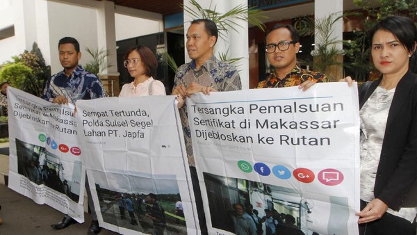 Desak Tuntaskan Tindak Pidana Pemalsuan Sertifikat