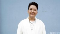Dalam kesempatan itu personil SM*SH tersebut mengomentari kasus narkoba yang menjerat beberapa artis. Pool/Noel/detikFoto.