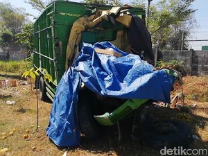 Dua Truk Bertabrakan di Tol Gempas, Sopir dan Kenek Tewas