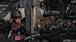 Potret Warga Rawa Badak Bertahan Hidup Pascakebakaran