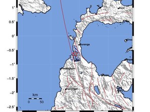 Gempa M 3,7 Guncang Donggala