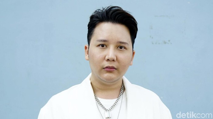 Rangga Moela saat ditemui di studio Trans TV.